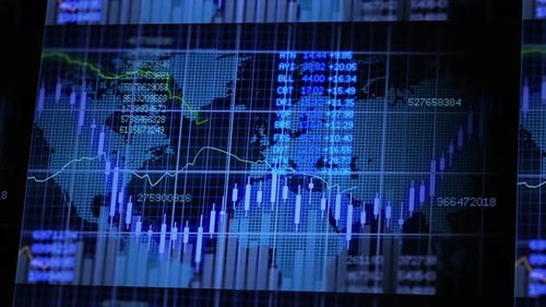 Stock Market Exchange Data Investment Infographic