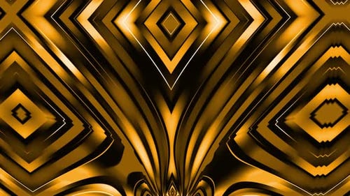 Abstraktes goldenes Muster 4K 6