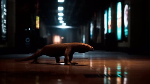 Comodo Dragon in Underground Metro Station