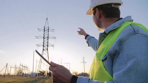 Elektrizitätsarbeit Konzept