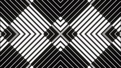 Abstract Geometric Lines Optical Illusion Loop Background