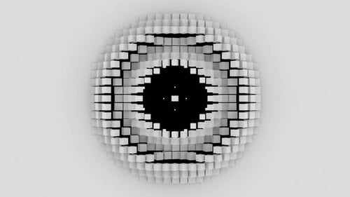 3D-Würfel Wellenübergang