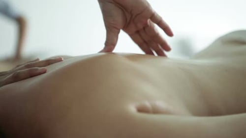 Rückenmassage hautnah