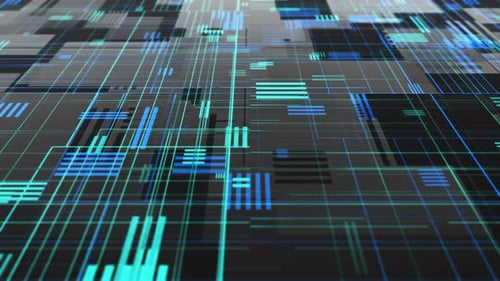 Abstract high tech digital technology background