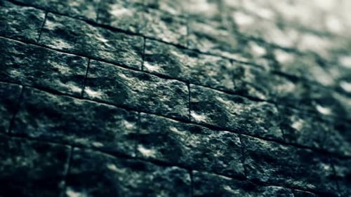 Grungy Animated Stone Wall Texture Background