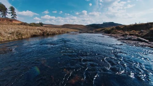 River in Mountains