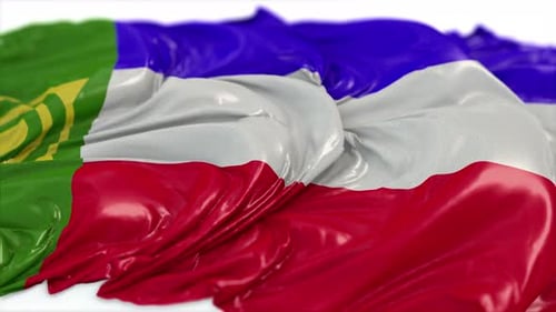 Dynamic Abstract Waving Fabric Loop Animation