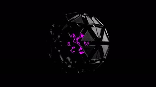 Sci-Fi Fusion Core 3D | Energy Reactor Sphere Animation | 4K