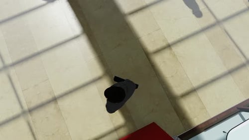 Businessman waiting for his customer