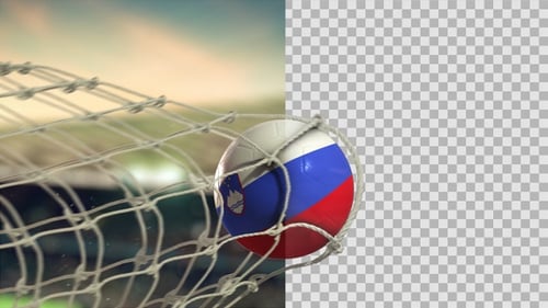 Soccer Ball Scoring Goal Day - Slovenia