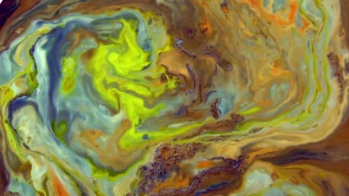 Farbexplosion abstrakte lebendige Kunst Malerei