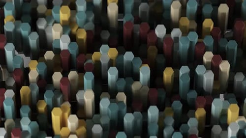 Hexagons animation