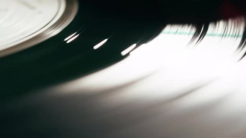 Schallplatten-Nahaufnahme