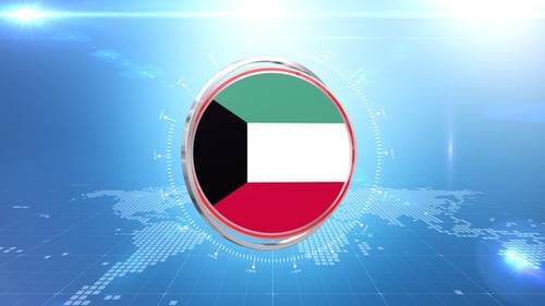 Kuwait Flag Transition
