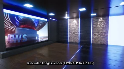 Virtual Studio Set A7024