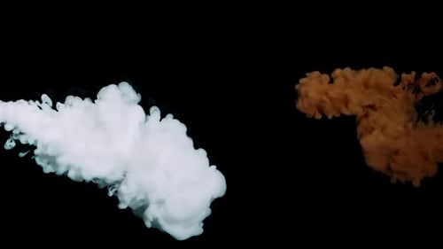 Multicolored Watercolors Mixture