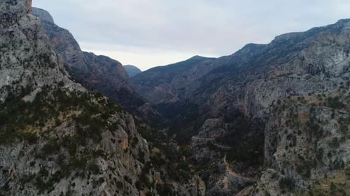 Luftaufnahme der Berge