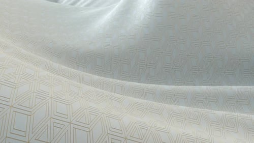 Elegant Fluid Gold Geometric Pattern Background Loop