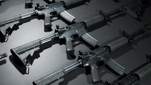 Waffen-Loop-Hintergrund 4K Ultra HD