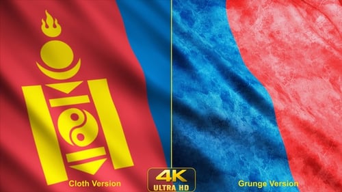 Flagge der Mongolei