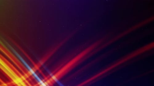 Dynamic Abstract Light Rays Particle Background Animation