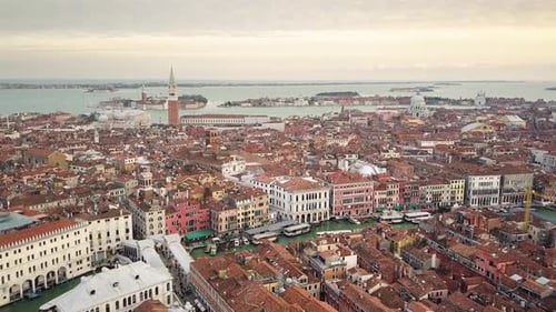 Aerial View of Venice