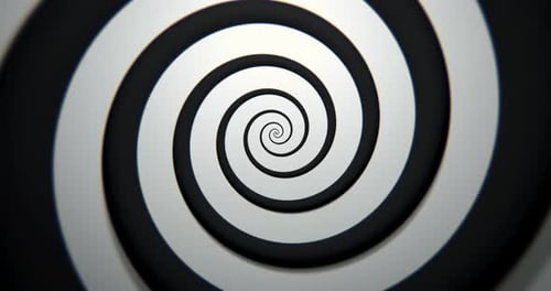 Hypnotische Spirale - Loop 4K