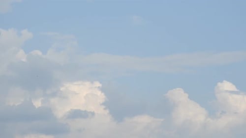 Dramatic scene of clouds time lapse