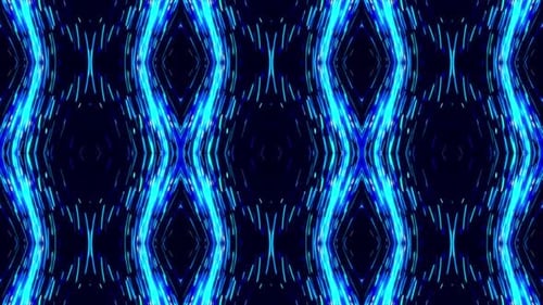 Kaleidoskopischer blauer und schwarzer Hintergrund