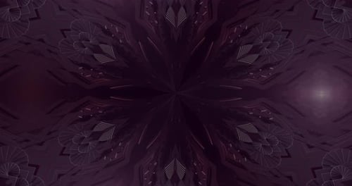 Looped kaleidoscope Abstract Symmetrical Of Geometric Seamless Pattern shape