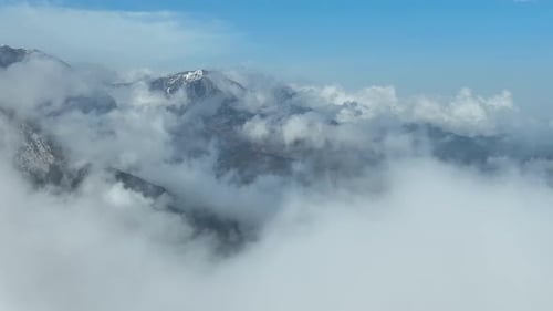 Hintergrund Wolken Textur Luftbild 4 K