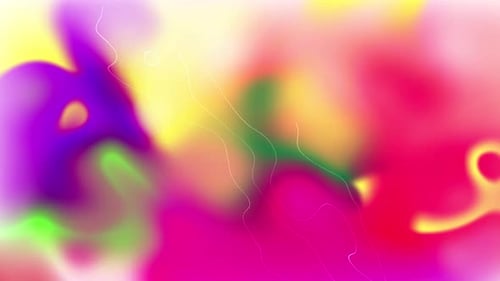 Abstract Fluid Gradient Background Animation with Dynamic Lines
