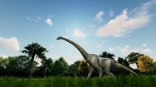 Dinosaurier-Gehen