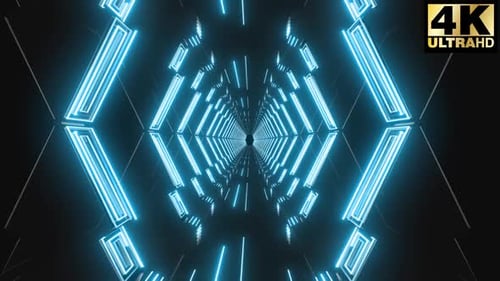 5 Colorful Neon Stroke Tunnel Pack