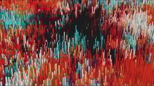 Abstract Digital Lines Economy Stock Background