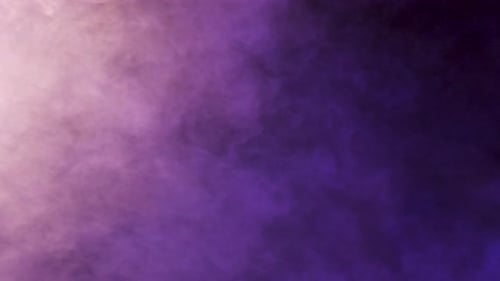 Abstract Purple Smoke and Light Effects