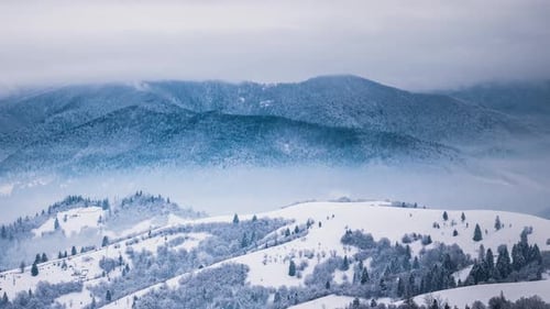 A Strong Winter Snowstorm