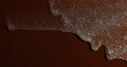 Bubbling Dark Fluid Substance