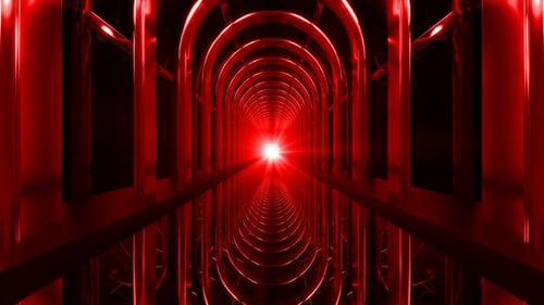 Red Shiny Background Loop