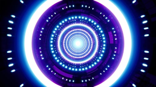 Multiple Led Neon Tunnel