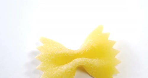 Close-up of farfalle pasta