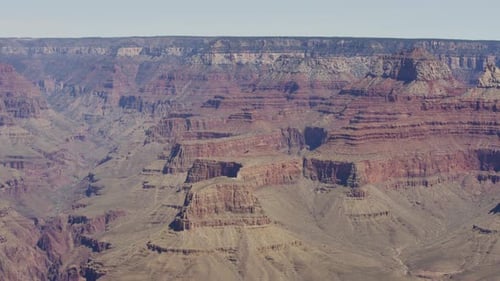 Pan right view of the Grand Canyon