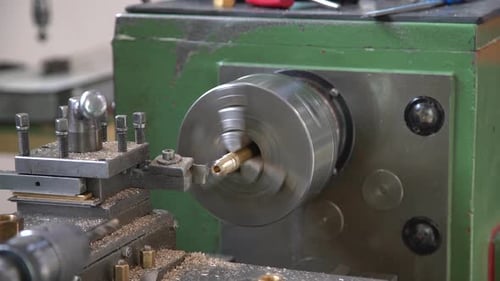 Industrielle Drehmaschine