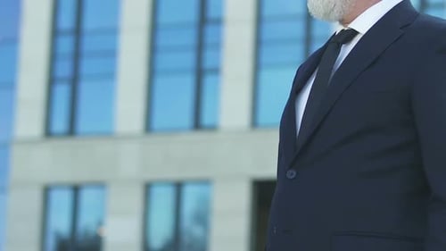 Businessman Angry at Assistant Coming Late for Meeting, Non-Punctual Employee