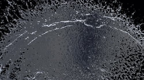 Realistic Water Drop Collision and Dynamic Splash