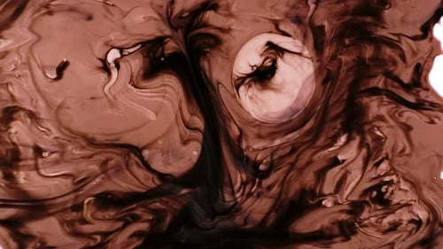 Abstract Ink Drops And Spread 4