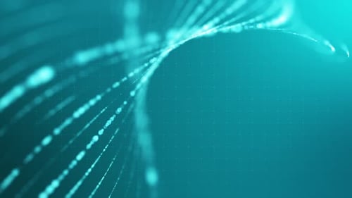 Science Background Line Dust Particles Spiral