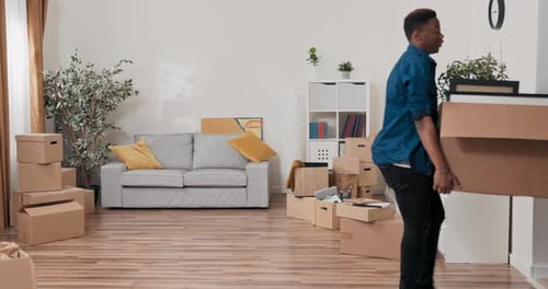 Couple Moving Into New Home Together