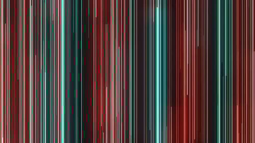 Futuristic Vertical Neon Lines Streaming Abstract Background Animation