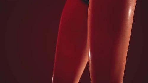 Futuristic Human Body with Robotic Parts Technology Reveal